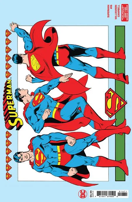 SUPERMAN #16 CVR E JOSE LUIS GARCIA-LOPEZ ARTIST SPOTLIGHT WRAPAROUND CARD STOCK VAR (ABSOLUTE POWER)