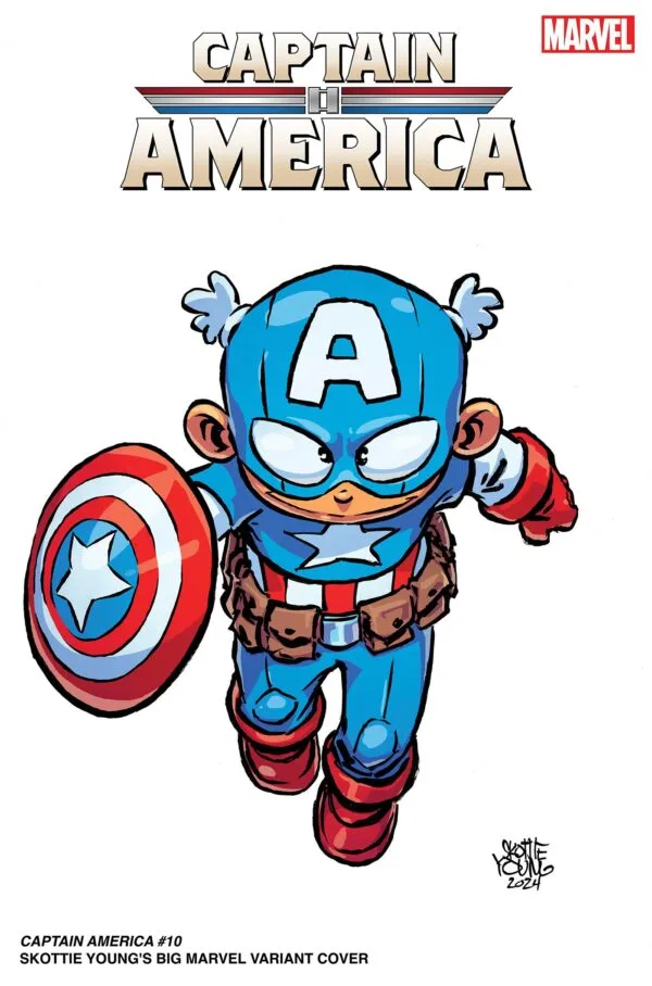 CAPTAIN AMERICA #10 SKOTTIE YOUNG'S BIG MARVEL VARIANT