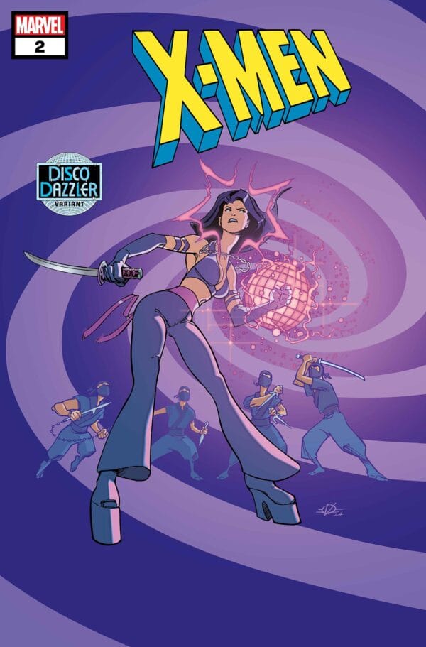 X-MEN #2 OLIVIER VATINE DISCO DAZZLER VARIANT [DPWX]