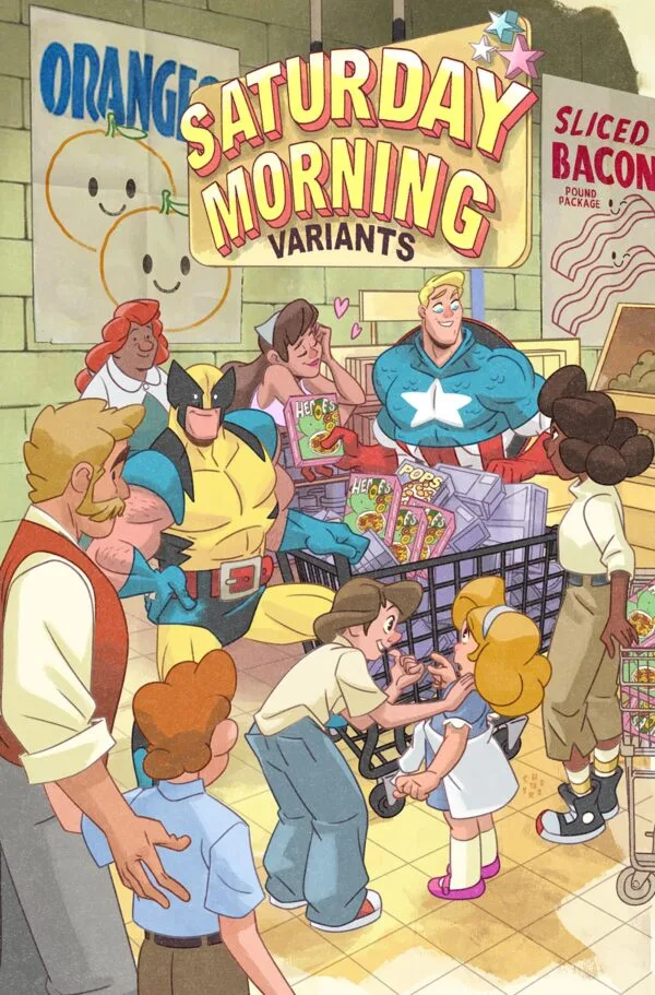 WOLVERINE: REVENGE #1 SEAN GALLOWAY SATURDAY MORNING VARIANT