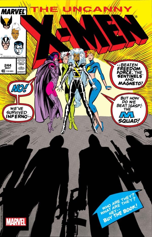 UNCANNY X-MEN #244 FACSIMILE EDITION