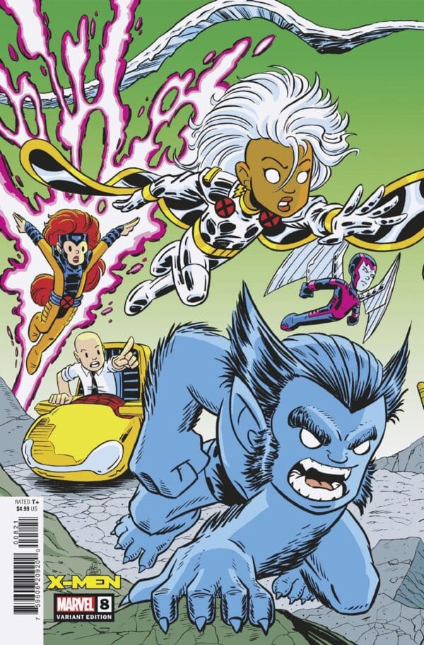 X-MEN #8 CHRIS GIARRUSSO CROSSOVER CONNECTING VARIANT [ROG]