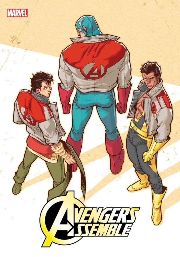 AVENGERS ASSEMBLE #4 RICKIE YAGAWA AVENGERS JACKET VARIANT